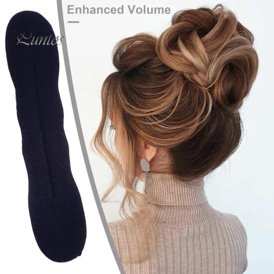 Создатель булочек для волос Губка для завивки волос Ловкая булочка Twister Shaper Длинные волосы Легкий быстрый инструмент для защелкивания рулонов Ленивые женщины Девушки Аксессуары для укладки волос