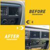 For 1996-2002 Toyota 2PCS Tacoma Front Air Vent Center Dash AC Grille Trim Black