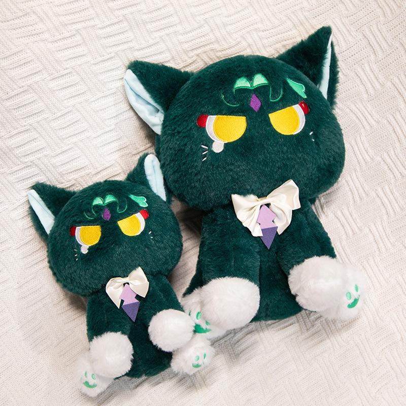 Non-Toxic Genshin Impact Game Peripheral Mandrill Cat Doll Large Plush Toy Cute Rag Doll Gift 22 Cm 32 Cm 42Cm