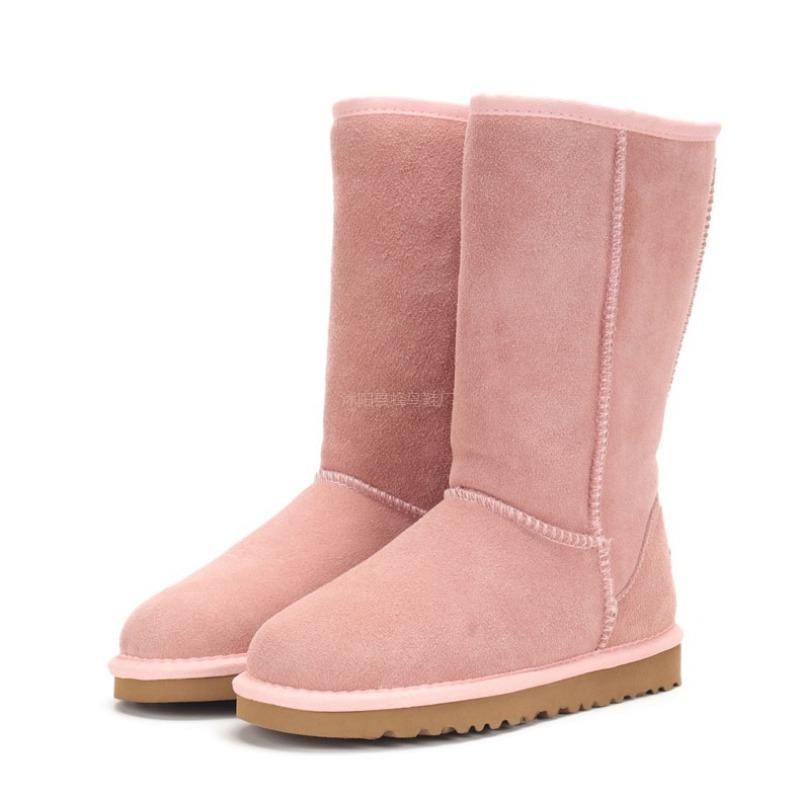 5815 Tall Snow Boots Women's Fleece Thickened Sangpo Snow Cotton Women's Boots Snow Shoes Fluffy Boots Ug