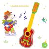DJECO Ukulele музыкальный инструмент игрушечная гитара мини-гитара игрушка укулеле 4 струны обучающая игрушка музыкальное представление Монтессори 3 года Рождество