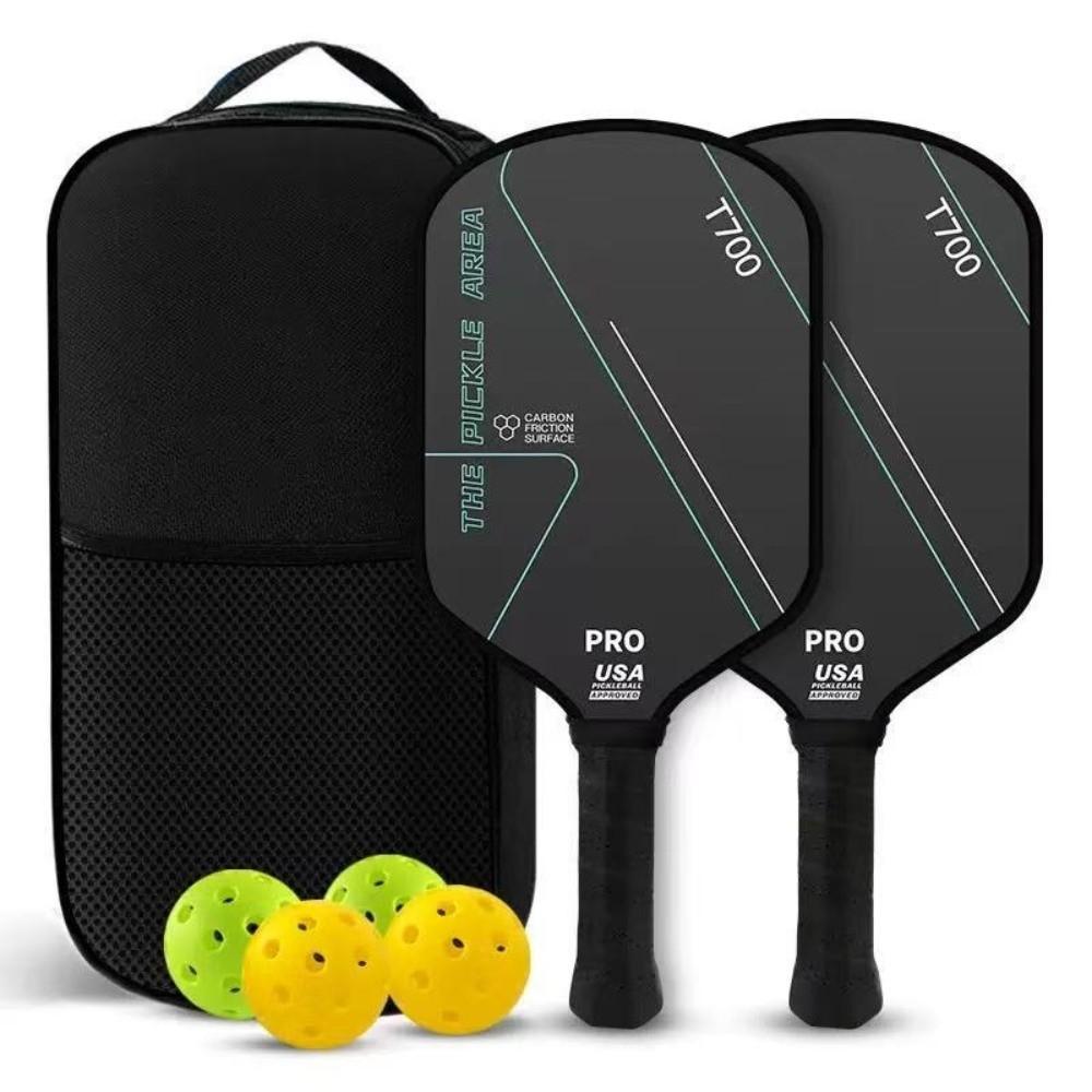 T700 Pickleball Rackets Set 16MM Pickle Ball Paddle Fashion Professional Game Supplies