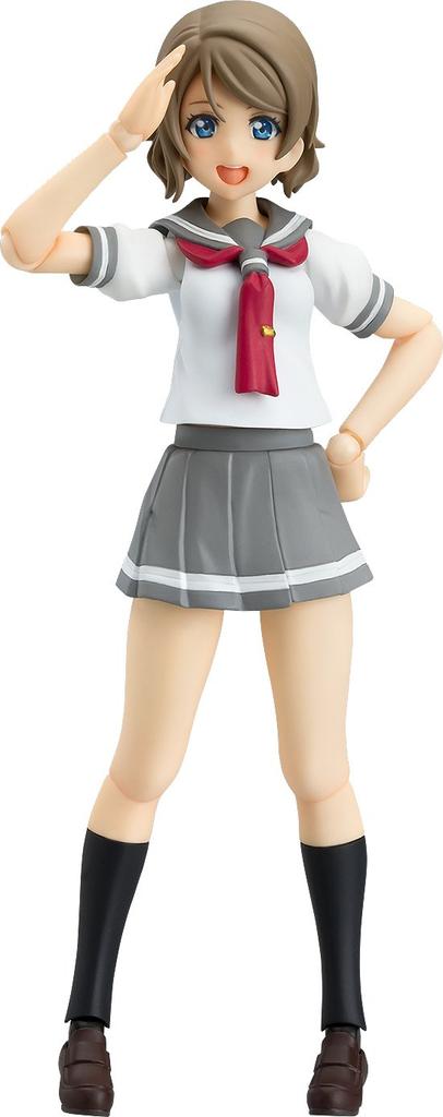 Figma Love You Watanabe Painted Movable Figure Live! Sunshine!! Non-scale ABS&PVC