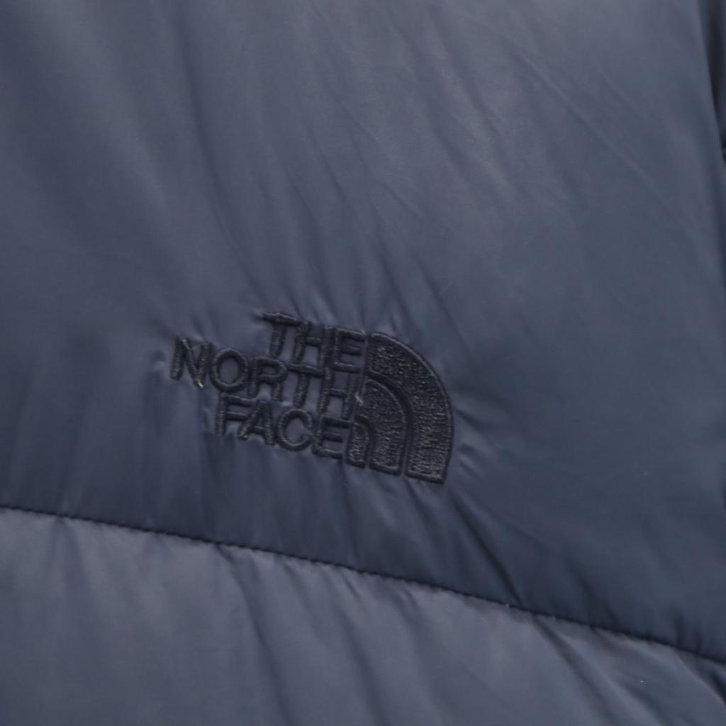 The North Face Down Jacket L Navy Outdoor NPW61835 Women Used