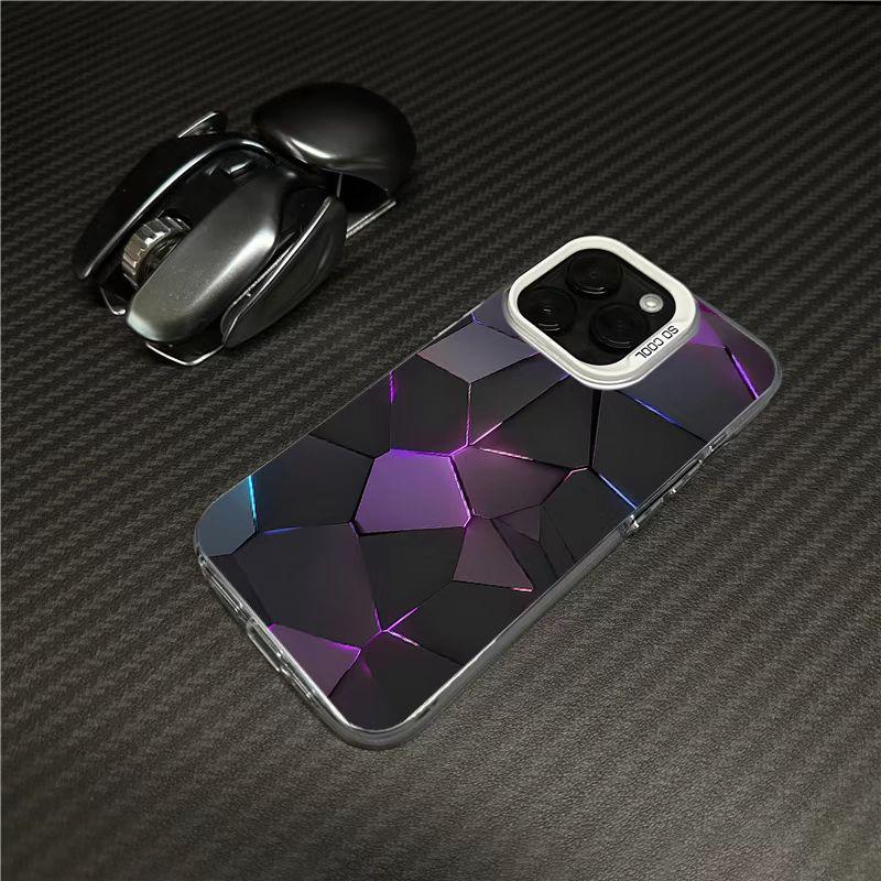 Яркий пэчворк чехол для телефона iPhone 13, 14, 15 Pro, 16 Pro Max, 17