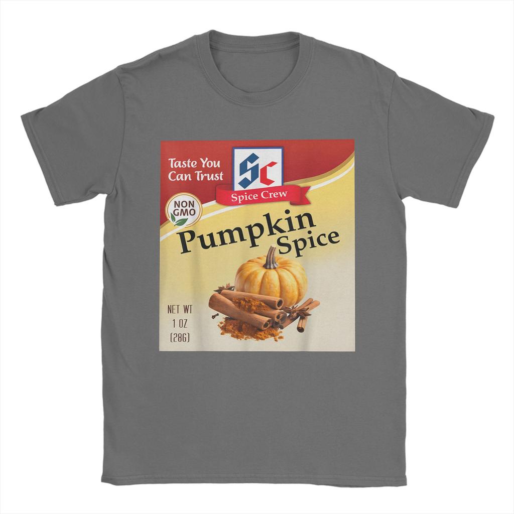 Unisexs Tshirts Pumpkin Spice Condiunisext Costume Holiday Spice Costumes Group Tee Shirt Short Sleeve T Shirt Crewneck Clothes