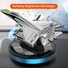 Car Air Freshener Fighter Aeroplane Perfume Solar Power Plane Diffuser Aluminium Airplane Fragrance Aircraft Dashboard Parfum