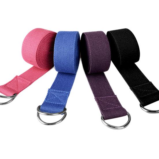 Yoga Stretch Strap Training Belt Waist Leg Fitness Girl Exercise Sports Gym Tool