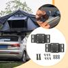 2 шт. Быстросъемный кронштейн для крепления тента Прочная низкопрофильная опора Стальной материал