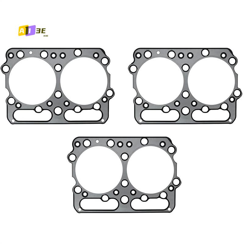 A03E-3Pcs Cylinder Head Gaskets Set Kit For Cumm NT855 Diesel Engine 4058790 3349819 3076189