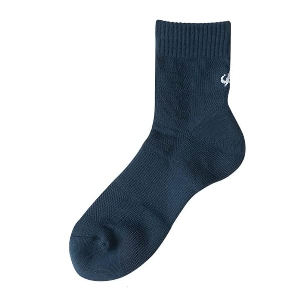 Phiten Sports Socks Navy Semi-Long 22~24cm