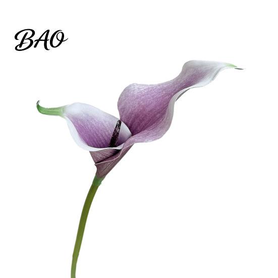 Nordic Style Artificial Flowers Calla Lily Flowers, Flexible Branches Realistic EVA Faux Flower, Retro Home Decor Soft Touch Fake Lilies for
