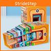 School Supermarket Hospital Wooden Stacked Building Blocks Box Set Toys Children