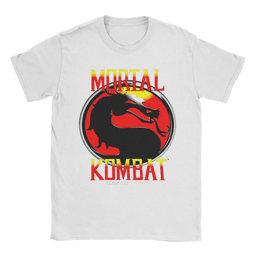 Game Mortal Kombat Tshirt Unisex Funny Pure Cotton Tees Round Neck Short Sleeve T Shirt Summer Tops