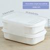 Japanese Frozen Meat Packaging Box Food Grade Refrigerator Storage Fruit Vegetable Preservation Prepare The Dishes Divided Box