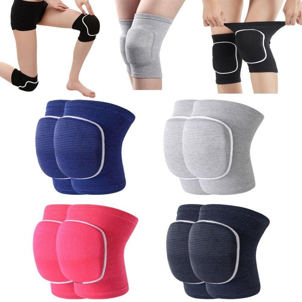 Breathable Thickened Sponge Knee Brace Elastic Knees Protector Support for Dancing Sports Knee Pads