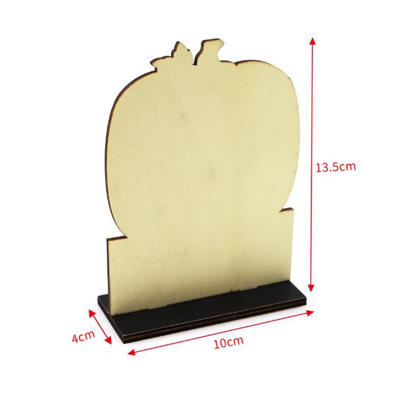 Halloween Wooden Ornament Tree Hanging Pumpkin Ghost Plaque Pendant Party Decor