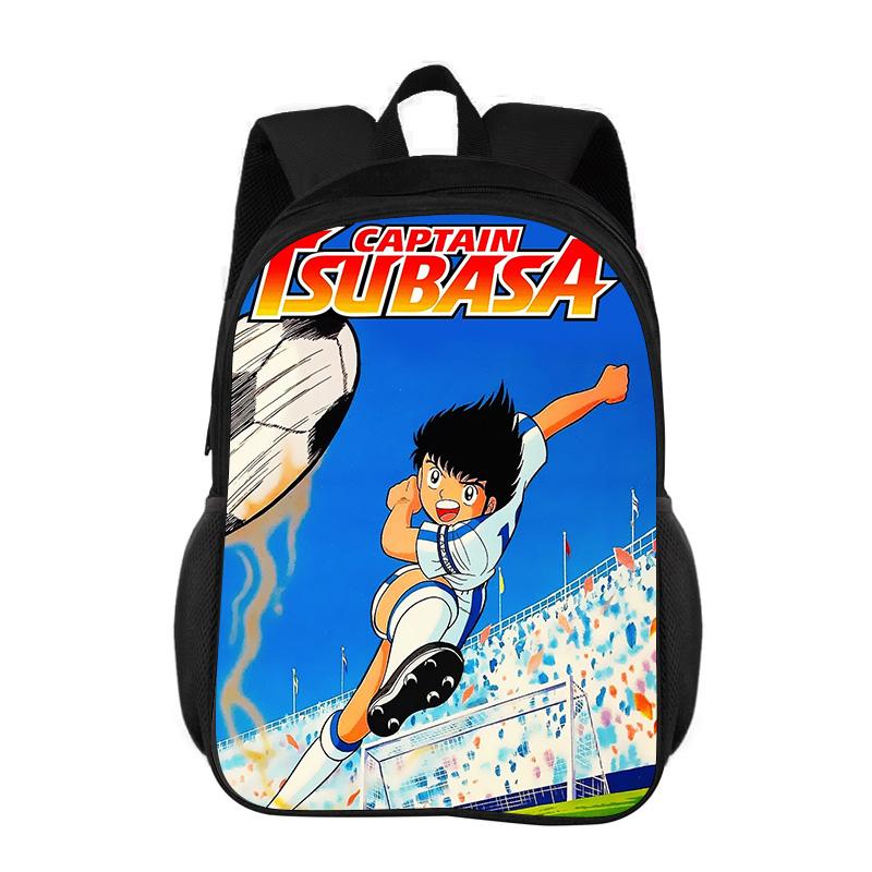 Рюкзак Captain Tsubasa Прочный Модный Мультяшный На Молнии Большой Вместимости Лучший Подарок на День Рождения для Мальчика и Девочки