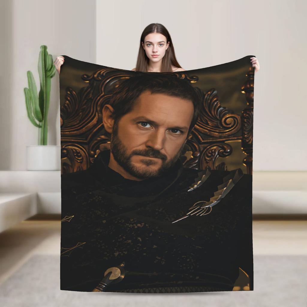 Baelor Targaryen Blanket Warm Soft Print Plush Bedding Throws For Children Couch Bed Flannel Bedspread Bed Cover