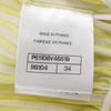 CHANEL Shirt dress one piece P61108V46519 strap yellow silk Women Used