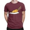 Pull Egg Gudetama Cute T-Shirt Men  Vintage Cotton Tee Shirt Crew Neck Short Sleeve T Shirts New Arrival Clothes