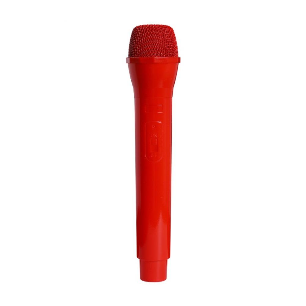 Realistic Prop Microphone Singing Practice Kids Microphone Toy Fake Prop Mic For Karaoke