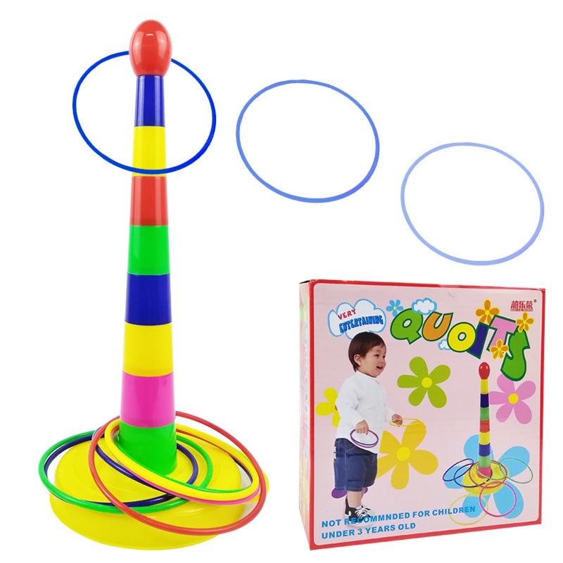 Fcl Take Goods Throwing Rings Tower Indoor And Outdoor Leisure Competition Kindergarten Games Children'S Toys Outdoor
