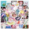 50pcs Cute Animal Axolotl Graffiti Stickers Cartoon Decals Kids Toy DIY Diary Suitcase Scrapbook Phone Laptop Car Sticker