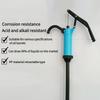 Portable Chemical Urea Oil Drum Pump PP Handheld Oil Suction Pump Anti Corrosion Hand Pressure Pump