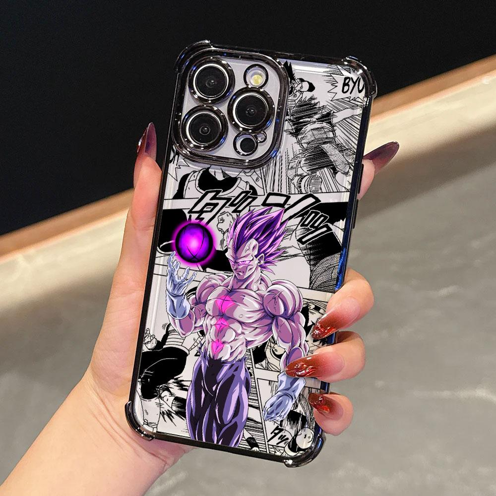 Японское аниме D-Dragon Balls Чехол Для iPhone 17 Pro 16 15 14 13 12 11 Pro Max Чехол 17 Plus 17E 16E 17Air Силиконовая Крышка для Телефона
