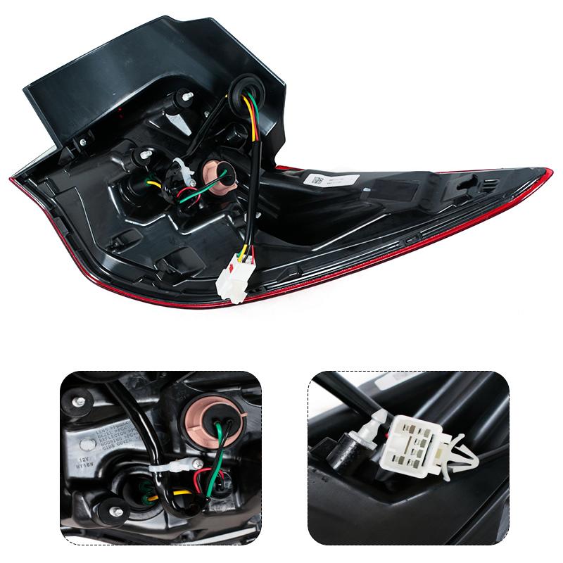 Для GAC Trumpchi GS3 GE3 2025 2025 Автомобильный задний фонарь в сборе Стоп-сигнал Фонарь заднего хода Указатель поворота Крышка заднего фонаря