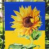 1/2/3Pcs Sunflower Flag 12" X 18" Patriotic Ukrainian National Flag Double