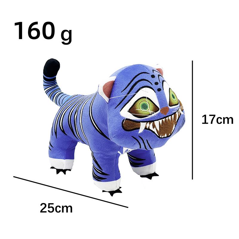 Аниме K-pop Охотники на демонов Плюшевый Милый Фиолетовый Тигр Черная Шляпа Сорока с 3 глазами Охота на монстров Женская группа Мягкая Для Поклонников Подарки