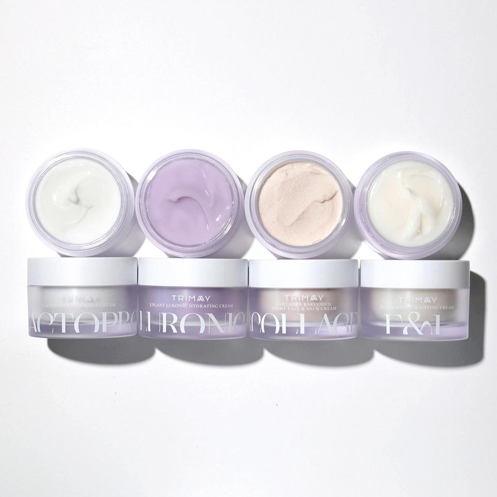 Trimay Коллагеновый ночной крем для лица и шеи Бакучиол