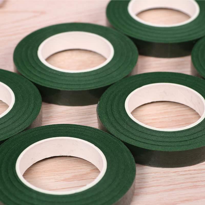 Зеленая тканевая лента с высокой адгезией для DIY и рукоделия
