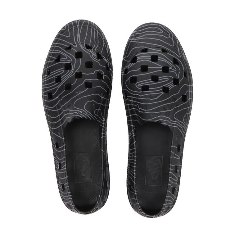 Vans Сандалии спортивные повседневные унисекс Nathan Florence X Серия Slip-On Черный VN0A5HF8N42