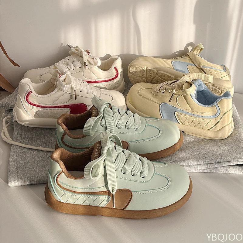 Ретро обувь на толстой подошве для женской весны, новая универсальная повседневная легкая спортивная обувь для скейтборда, ежедневная удобная женская обувь