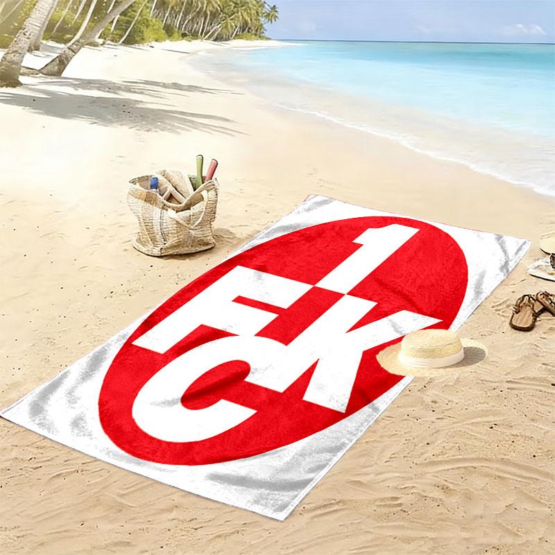 Kaiserslautern poster Beach Towel, Large Soft Quick Dry Towel for Beach Camping Swimming