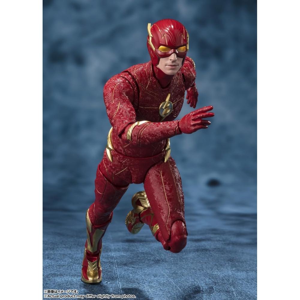 SHFiguarts Flash (Вспышка) приблизительно. Подвижная фигура толщиной 150 мм, окрашенная из ПВХ и АБС-пластика