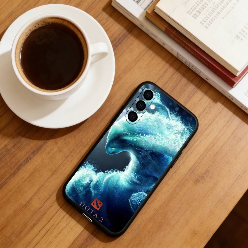 Чехол для телефона Dota 2 для Samsung Galaxy A73, A72, A71, A70, A53, A52, A51, Мягкий силиконовый черный чехол