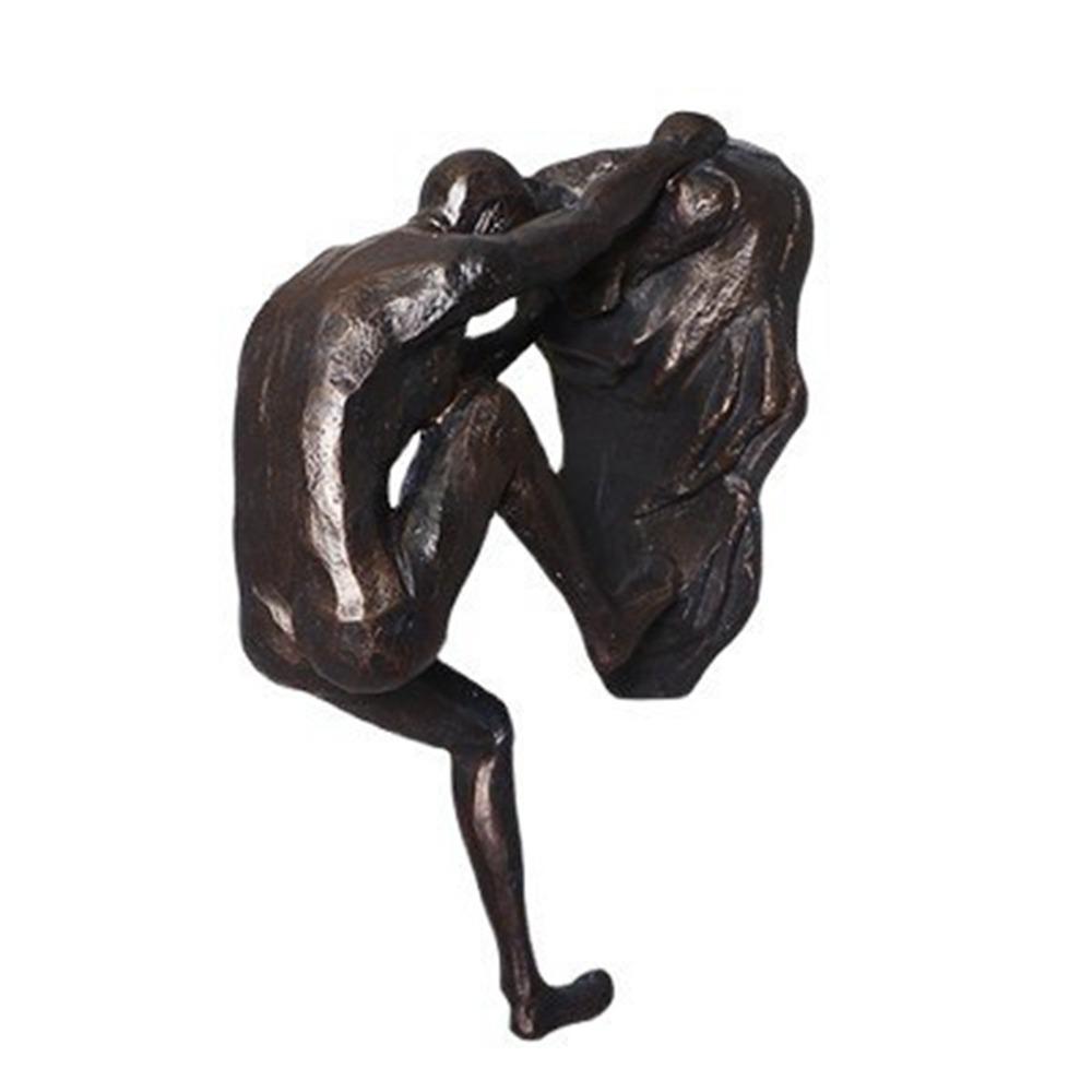 European Style Rock Climbe Statue Unique Abstract Character Pendant Living Room