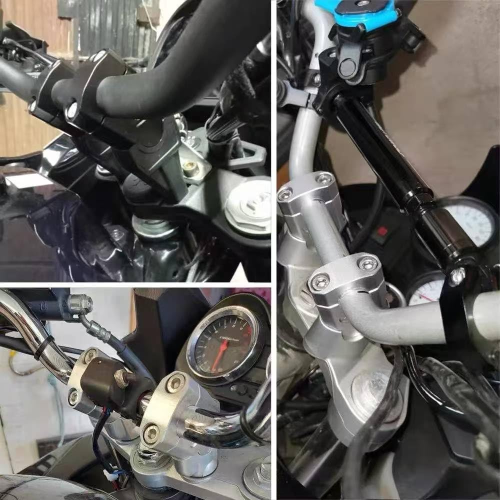 Motorcycle Handlebar Riser 22mm Raise Handlebar Position Motorcycle Post Bar