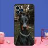 Doberman Dog Phone Case For iPhone 17 16 15 14 13 11 12 Pro Max Plus 13 12 mini 16e 17 Air Bumper Cover