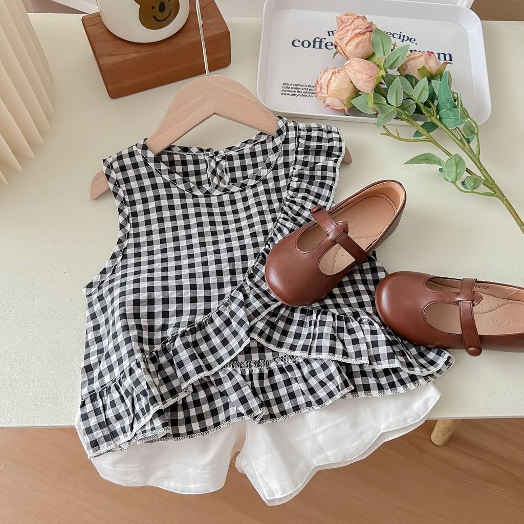 Стильный летний набор платьев для девочек, включающий повседневные наряды в стиле принцессы из мягкого хлопка