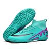 Женские ногти искусственная трава цельный 2025 игровые бутсы кожаные ноги длинные ногти высокий верх футбольные бутсы мальчиков тренировочные сломанные