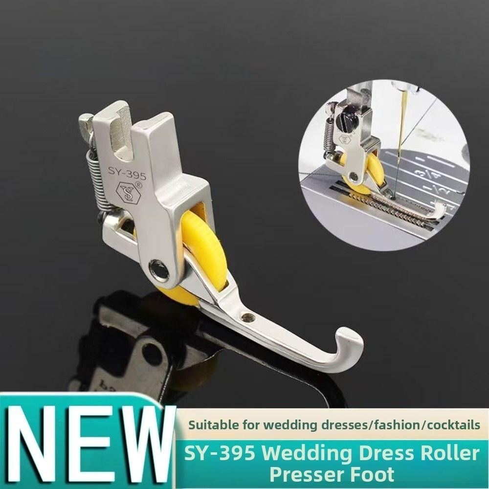 Durable Bead Sequin Press Foot Steel Narrow Press Foot Model Wedding Dress Bead Fabric