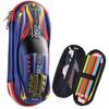 Large-Capacity Supercar Pencil Case EVA Car Pen Pouch Race Car Pencil Case, Pencil Box, Storage Box for School Students Boys Teens Kids Toddlers