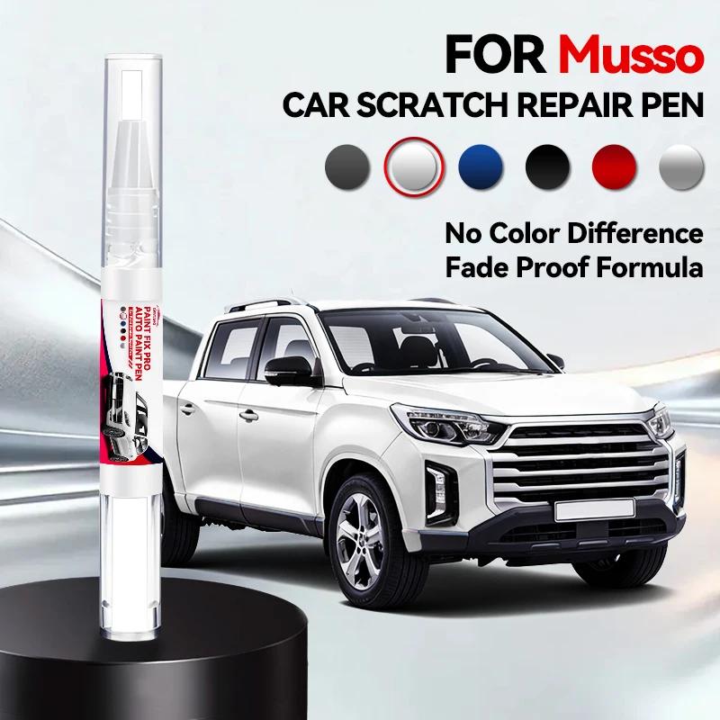 Car Dedicated For KGM SsangYong Musso Paint Repair Pen Touch Up Scratch Remover DIY Auto Accessories Green Gray Grand White Marb