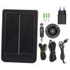 Солнечная панель для охотничьей камеры IP66 Водонепроницаемая портативная небольшая солнечная батарея для дикой природы на открытом воздухе