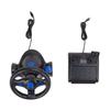 Game Steering Wheel 180 Degrees Rotation 7 In 1 Vibration USB Racing Game Wheel with Pedal for PS4 PC